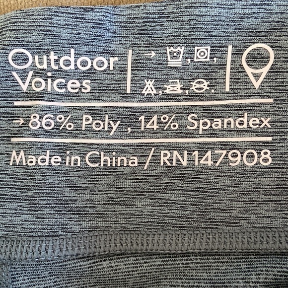 Outdoor Voices grey leggings - Picture 4 of 7